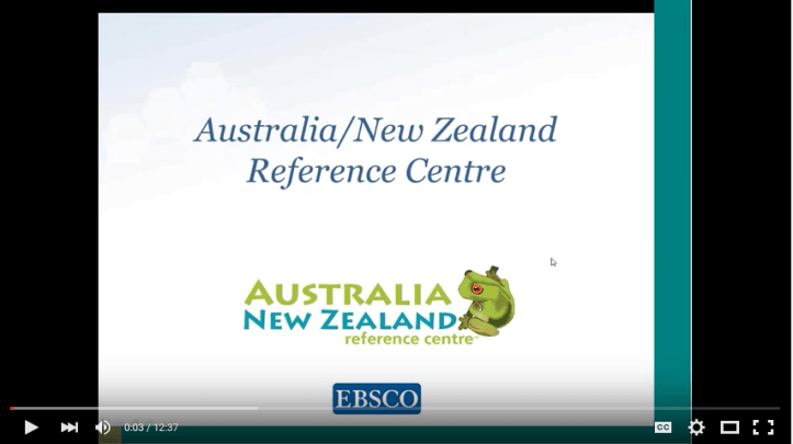 Aust NZ Ref Centre