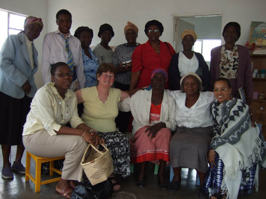 Very Rev. Pamela Tankersley on a trip to Bulaweo, Zimbabwe, with her work for the Council for World Mission.